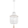 Lampe de plafond à boules en bois - Lampe suspendue de style boho Bali - Lawan image 7