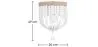 Applique Murale - Style Boho - Boules en Bois - Kanda image 7