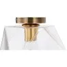 Lampe de plafond en cristal - Monture encastrée design rétro - Avo image 7