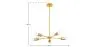 Lampe de plafond - Lampe suspendue design - 5 bras - Tristan image 7