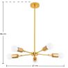 Lampe de plafond - Lampe suspendue design - 5 bras - Tristan image 7