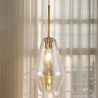 Lampe de plafond en cristal - Lampe suspendue design vintage - Alua image 7