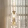 Lampe de plafond en cristal - Lampe suspendue design vintage - Alua image 7
