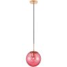 Lampe de plafond rétro - Suspension en boule colorée - Rumi image 7