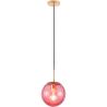 Lampe de plafond rétro - Suspension en boule colorée - Rumi image 7