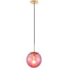 Lampe de plafond rétro - Suspension en boule colorée - Rumi image 7