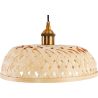 Lampe de plafond en bambou - Lampe suspendue de stile Boho Bali - Atria image 7