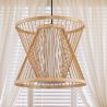 Lampe de plafond en bambou - Lampe suspendue de style boho Bali - Ketut image 7