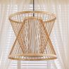 Lampe de plafond en bambou - Lampe suspendue de style boho Bali - Ketut image 7
