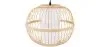 Lampe de plafond en bambou - Lampe suspendue de stile Boho Bali - Kaula image 7