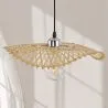Lustre de plafond en bambou - Suspension de style Boho Bali - Noila image 7