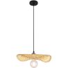 Lustre de plafond en bambou - Suspension de style Boho Bali - Noila image 7