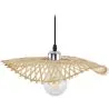 Lustre de plafond en bambou - Suspension de style Boho Bali - Noila image 7
