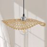 Lustre de plafond en bambou - Suspension de style Boho Bali - Noila image 7