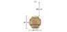 Lampe de plafond en bambou - Lampe suspendue au stile Boho Bali - Kamon image 7