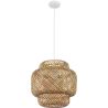 Lampe de plafond en bambou - Lampe suspendue au stile Boho Bali - Kamon image 7