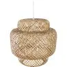 Lampe de plafond en bambou - Lampe suspendue au stile Boho Bali - Kamon image 7