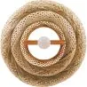 Lampe de plafond en bambou - Lampe suspendue au stile Boho Bali - Kamon image 7