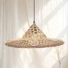 Lampe de plafond en bambou - Lampe suspendue de stile Boho Bali - Flora image 7