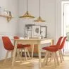 Lampe de plafond en bambou - Lampe suspendue de stile Boho Bali - Flora image 7