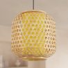 Lampe de plafond en bambou - Lampe suspendue de style Boho Bali - Ubon image 7
