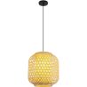 Lampe de plafond en bambou - Lampe suspendue de style Boho Bali - Ubon image 7