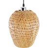 Lampe de plafond en bambou - Lampe suspendue au stile Boho Bali - Gina image 7
