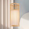 Lustre de plafond en bambou - Suspension de style Boho Bali - Lawan image 7