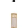 Lustre de plafond en bambou - Suspension de style Boho Bali - Lawan image 7