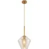 Lampe de plafond en cristal - Lampe suspendue design diamant - Alon image 7
