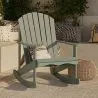 Chaise d'extérieur avec accoudoirs - Chaise de jardin - Adirondack - Rocking Chair en bois - Adirondack image 7