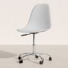 Chaise de bureau à roulettes - Chaise de bureau pivotante - Denisse image 7