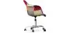 Chaise de bureau avec accoudoirs - Chaise de bureau à roulettes - Tapissée en patchwork - Ray image 7