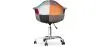 Chaise de bureau avec accoudoirs - Chaise de bureau à roulettes - Tapissée en patchwork - Ray image 7
