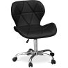 Chaise de bureau à roulettes - Chaise de bureau pivotante - Tapissée en simili cuir - Wito image 7