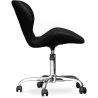 Chaise de bureau à roulettes - Chaise de bureau pivotante - Tapissée en simili cuir - Wito image 7