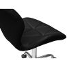Chaise de bureau à roulettes - Chaise de bureau pivotante - Tapissée en simili cuir - Wito image 7