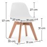 Chaise pour enfant - Design scandinave Chaise pour enfant - Alvin image 7