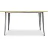 Table à manger rectangulaire - Design industriel - Bois - Troy image 7