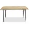 Table à manger rectangulaire - Design industriel - Bois - Troy image 7