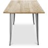 Table à manger rectangulaire - Design industriel - Bois - Troy image 7