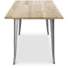 Table à manger rectangulaire - Design industriel - Bois - Troy image 7