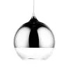 Lampe de plafond design en forme de boule - Lampe suspendue en métal chromé - Speculum image 7
