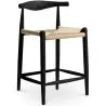 Tabouret en bois design Boho Bali - 65cm - Elb image 7