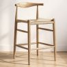 Tabouret en bois design Boho Bali - 65cm - Elb image 7