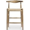 Tabouret en bois design Boho Bali - 65cm - Elb image 7