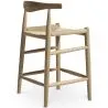 Tabouret en bois design Boho Bali - 65cm - Elb image 7