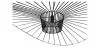 Lampe de Plafond - Lampe Suspendue Design Pamela - 140cm - Vertical image 7