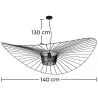 Lampe de Plafond - Lampe Suspendue Design Pamela - 140cm - Vertical image 7