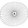 Lampe de Plafond - Lampe Suspendue Design Pamela - 140cm - Vertical image 7